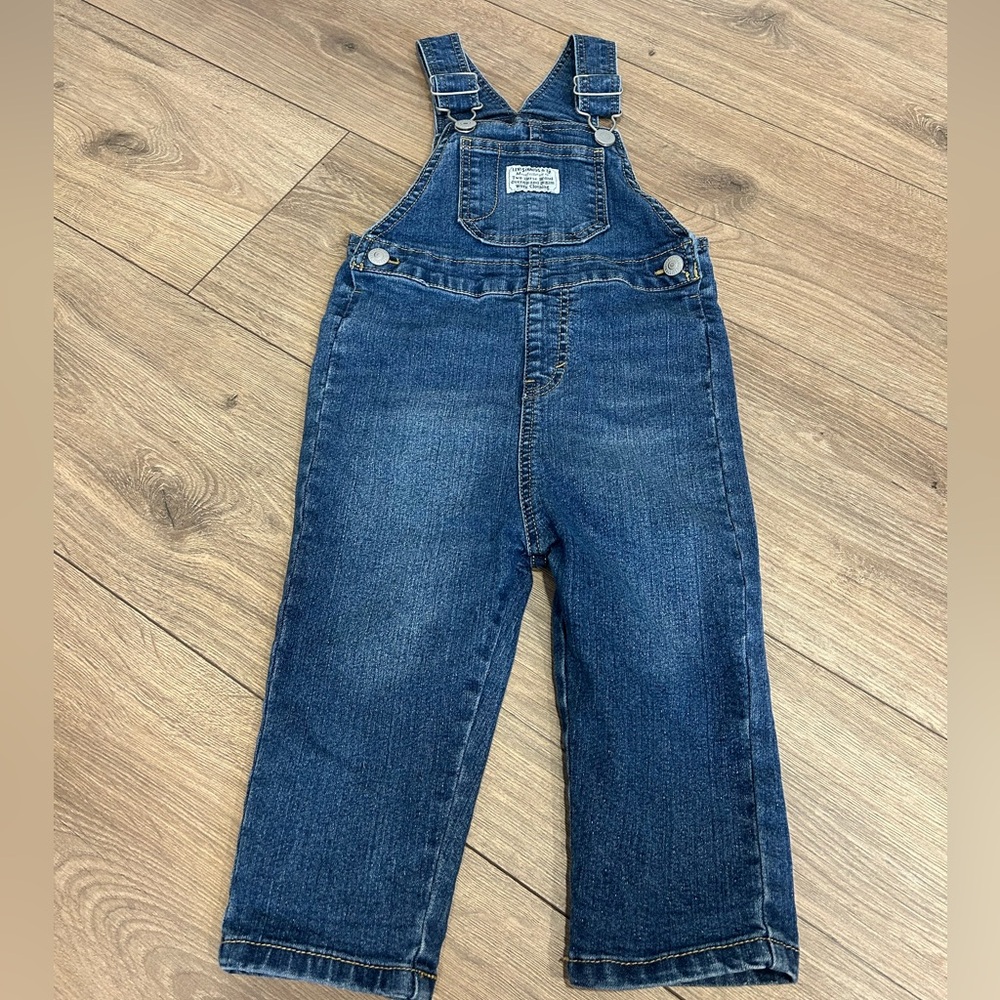 Toddler Jean Overalls and Jacket
